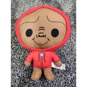 E.T. THE EXTRATERRESTRIAL 6" Plush Toy Stuffed Animal Alien Red Hoodie #A74